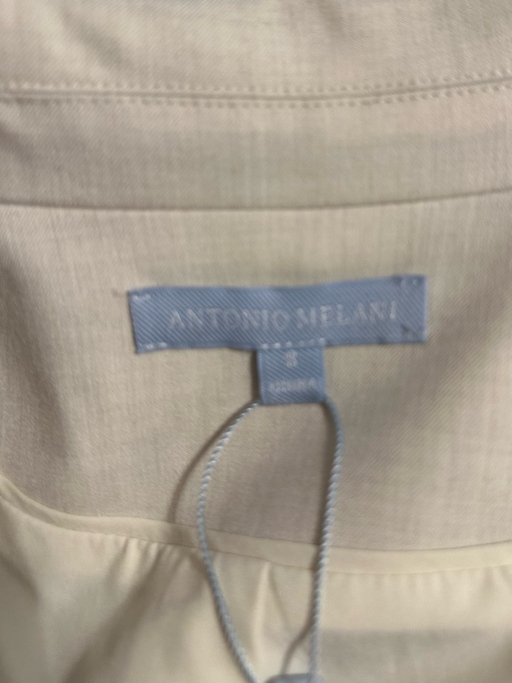 ANTONIO MELANI Women’s  Cream Dress Blazer and Skirt